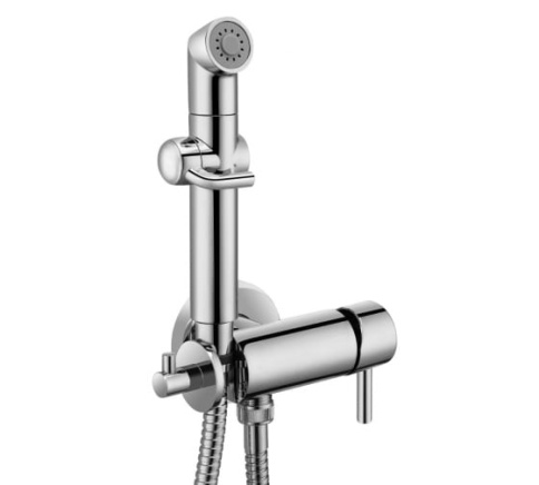 Смеситель д\биде с душем SOLO Lemark LM7166C фото 1