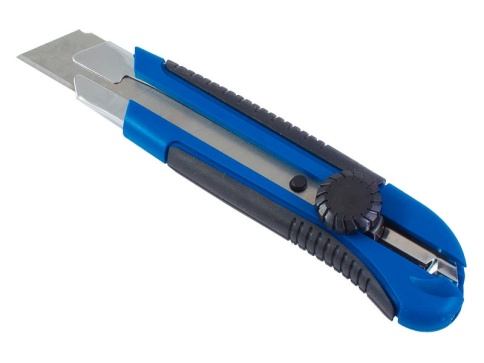 Ормис Нож с выдвижным лезвием ACTION, 25 мм, HCS, винтовой фиксатор (19-0-302) фото 1