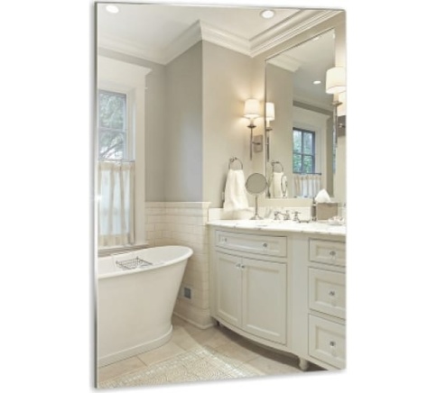 Зеркало MIXLINE прямоугольник 500*600 без полки фото 1