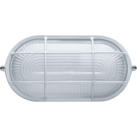 Светильник NBL-02-60-E27/WH (НПБ 1402 бел. овал реш 60Вт) IP54 94801 Navigator фото 1