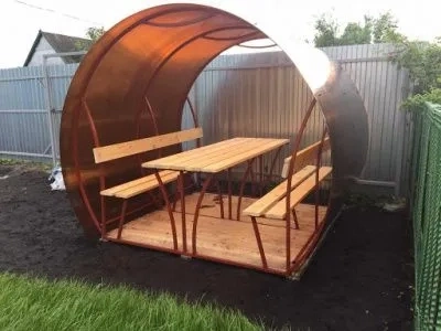 Беседка Комфорт (каркас) ГТ фото 1