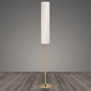 Торшер 200324 золото/белый фото 1