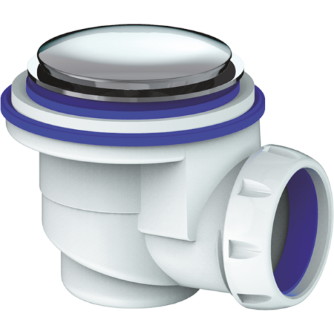 G422Е Сифон для душ.поддона D65 50*40 Click-Clack без отвода UNICORN фото 1