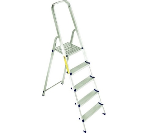 Стремянка стальная 5 ступ. jackson Sarayli фото 1