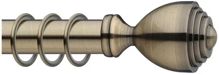 Наконечник 28мм Кубок Золото антик фото 1