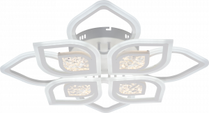 Люстра LISM9801/4+4 WT белый  216W 3000-6000 диммер d720 фото 1