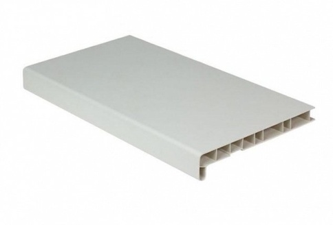 Подоконник ПВХ белый 50см (кратно1м). фото 1