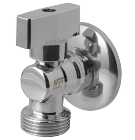 Угловой кран 3/4"-1/2"  фото 1