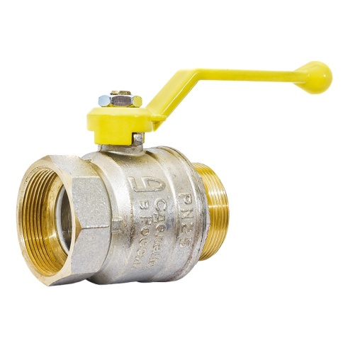 LD Кран шаровый д/газа Ду20 г/ш ручка 47-20ВНР GAZ фото 1