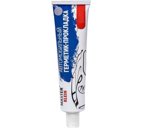 Автомобильный герметик-прокладка Master Klein черный 60гр фото 1
