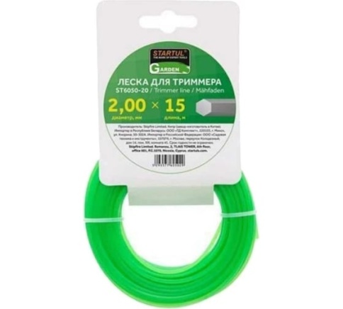 Леска для триммера 2,0х15 круг МOST-GARDEN фото 1