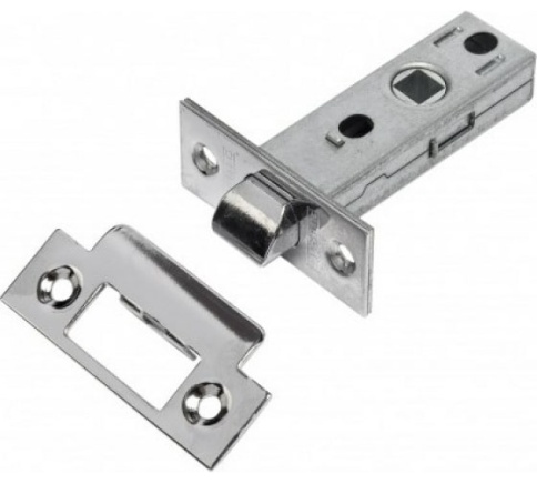 Защелка межкомнатная PUERTO L 3-45 C хром блест. фото 1