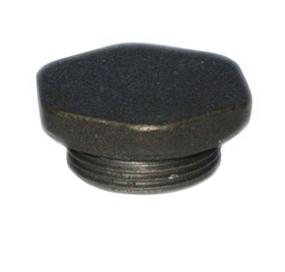 Пробка радиаторная левая чугун. глухая  фото 1