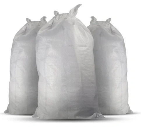 Мешок п/проп. тканный 55смх95см белый фото 1