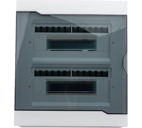 Lezard Бокс с прозрачной крышкой ЩРВ-П-24 для внутр.уст.24-и модульных устройств 730-1000-024 фото 1