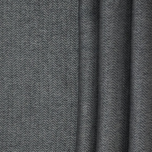 Портьера Texrepublic Блекаут ёлка т.серый JTH-93-18/280  21603 фото 1