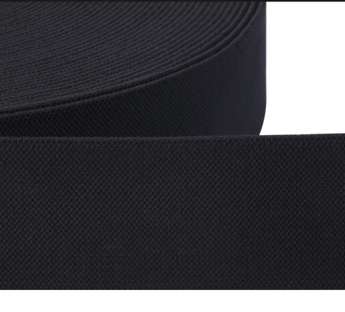 Резинка черная 040 мм фото 1