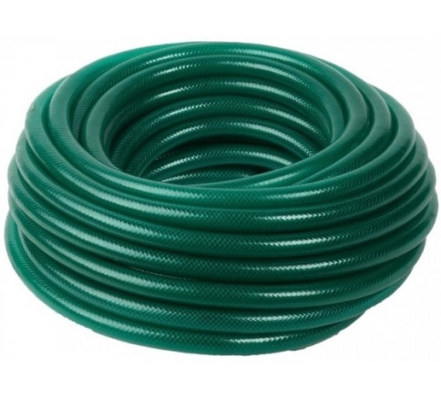 Шланг 1/2х25м армиров. 3-х сл. полурезиновый цветной МАСТЕР фото 1