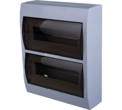 Lezard Бокс с прозрачной крышкой ЩРН-П-24 для наружн.уст.24-и модульных устройств 730-2000-024 фото 1