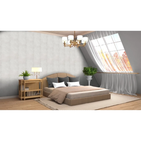 Панели ПВХ 2,7х0,25х8 Камень серый фото 2