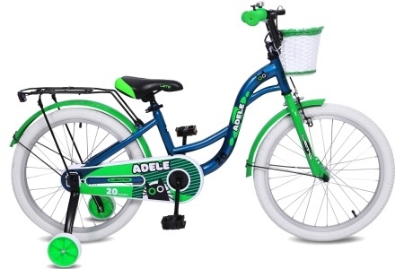 Велосипед 20" LETO ADELE, сталь, 1-ск, синий Д20005(М) фото 1