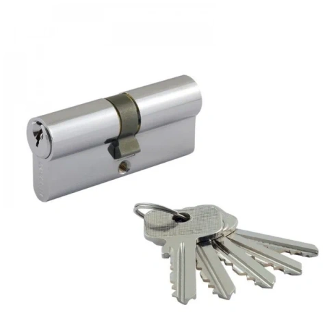 Цилиндровый механизм STD Z Л-70 (хром) (35-35) фото 1