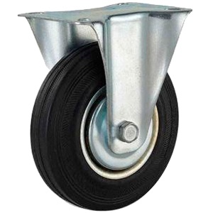 Неповоротная колесная опора С-3307-SLS-160 // арт. 12160F (FC63) фото 1