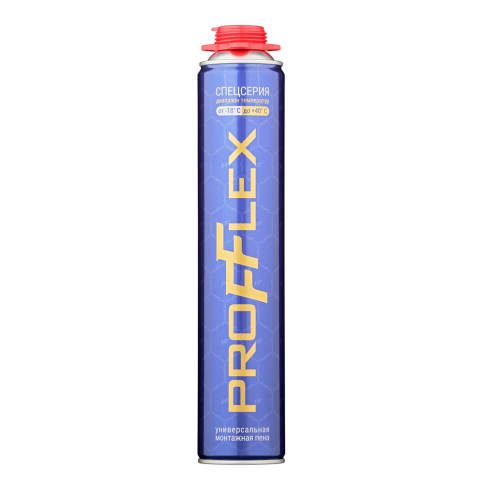 Монтажная пена PROFLEX 750мл ПРОФ СПЕЦСЕРИЯ всесезон фото 1
