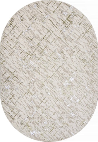 Ковер LIMAN 2.0*2.9 овал F164 Cream-Cream фото 1