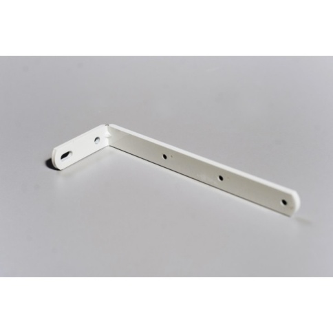 Кронштейн стеновой 20см (метал.белый) фото 1