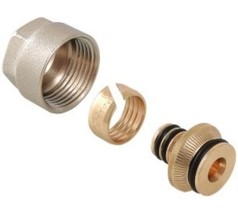 Фитинг коллекторный для металлополимерной трубы EUROCONUS VT.4420.NE.20 фото 1