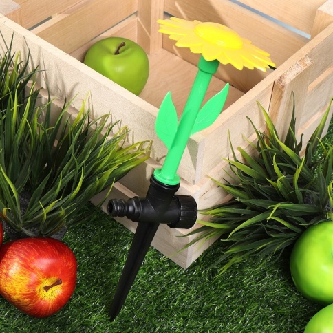 (*)Полив Разбрызгиватель в форме цветка на пике JS-2065 быстросъемный фото 1