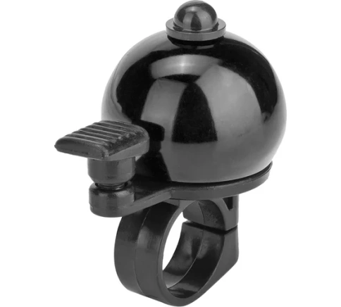 Велосипедный звонок модель 13А-05 алюминийпластик, черный, арт.210099 фото 1