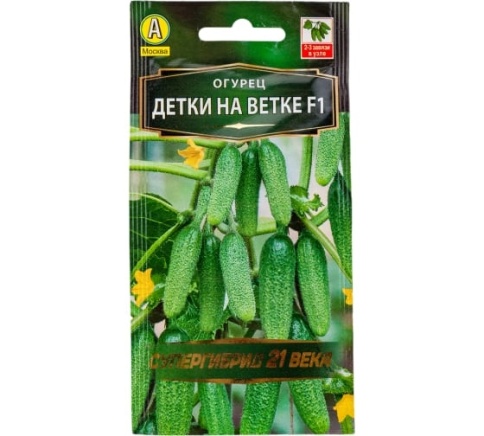 Огурец Детки на ветке F1 (10сем) Ц фото 1