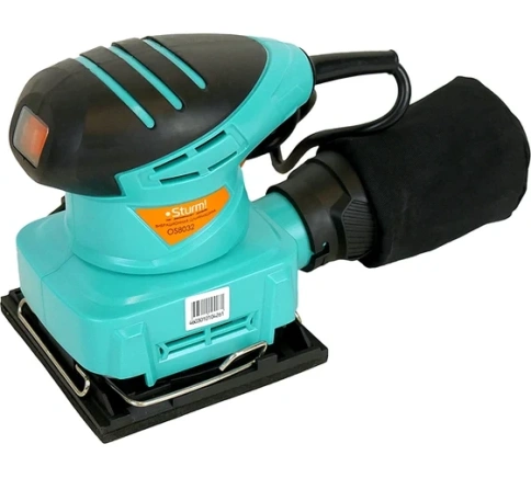 Sturm OS8032 Вибрационная шлифмашина 350Вт, 320Вт, 104х112мм, пылесборник фото 1