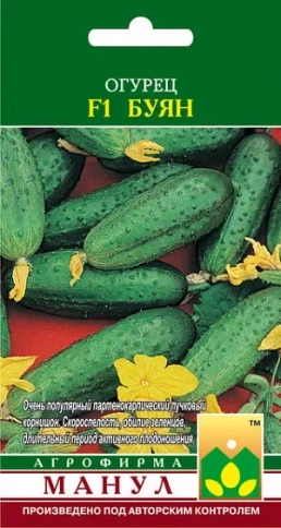 Огурец Буян F1 (10сем)(Манул)ц фото 1