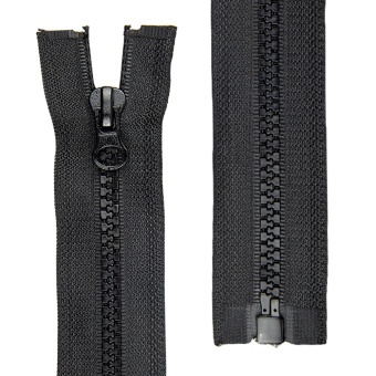 Молния "Трактор"Т5/50 черный разъемная (20шт)  фото 1