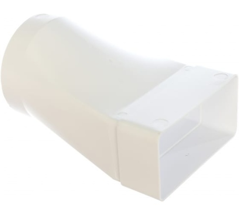 Соеденитель эксцентриковый плоского воздуховода с круглым 60х120/D100  612СП10КП фото 1