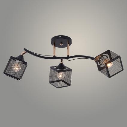 Люстра XA1748B/3 BK+FGD золото/черный фото 1