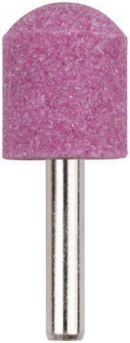 Шарошка абразивная по металлу, хвостовик 6мм, цилиндр с закруглением 20х25 мм. (36956)  фото 1