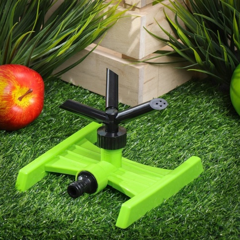 Полив Насадка разбрызгиватель трехлепест. вращ. на Н-образной подставке GRANDY JS-307 быстр.(299560) фото 1