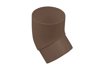 СТАНДАРТ КОЛЕНО ТРУБЫ 67 градусов коричневое фото 1