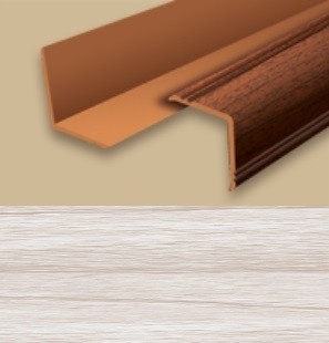 Угол Идеал 25*25*2750 наружный вспененный фигурный Клён белый /267 УнФ25 267 фото 1