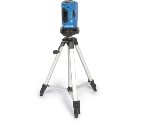 Уровень лазерный самовыравнивающийся, 2красн.луча 100мм, штатив 1260мм 95-2-281 фото 1