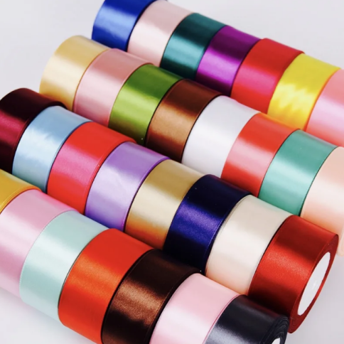 Лента атл. красный 1031 25мм  (33м уп.5 рул)  фото 1