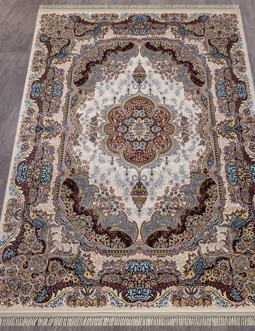 Ковер ARAVIA 6807 1.6*2.2 oval Cream фото 1