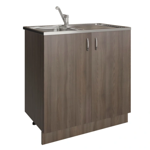 Подстолье 80 ЛДСП ясень шимо темный фото 1