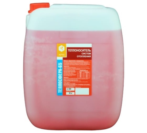 Теплоносители систем отопления "Теплосфера-65" 20кг канистра фото 1