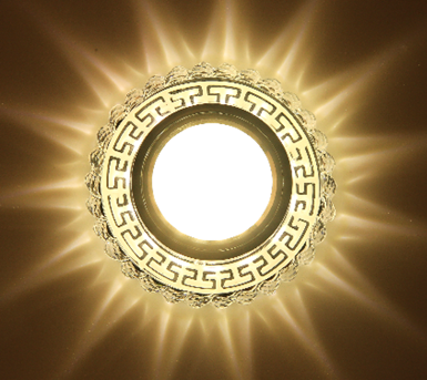 Точечный светильник К1668L-1 прозрачный фото 1