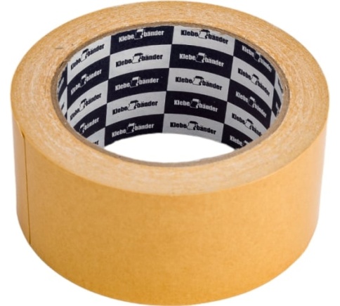 Двухсторонняя лента 50мм х 25м полипропилен Klebebander КРР525Т/36 фото 1